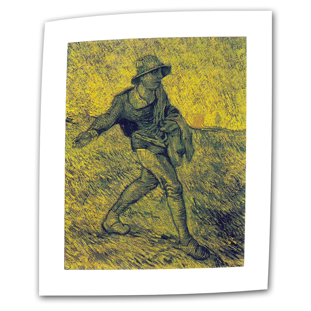 The Sower-Vincent Van Gogh oil on canvas